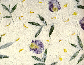 50 Fiori Di Ortensia Fatti A Mano In Carta Di Gelso 5x5 Cm - Multicolore, Per Scrapbooking E Biglietti Fai Da Te