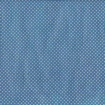 Carta Lokta di produzione artigianale nepalese. Pois bianchi su fondo azzurro.