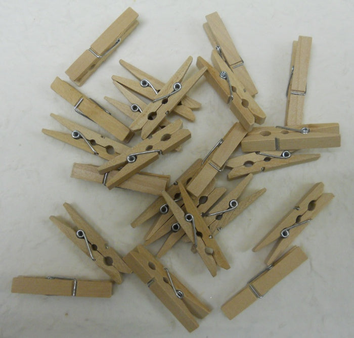 Molletta legno - 4,5 cm