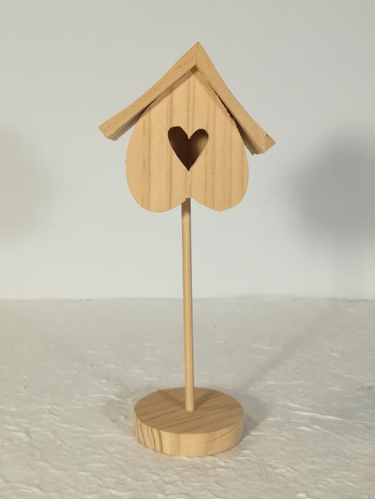 Nidi mignon in legno grezzo