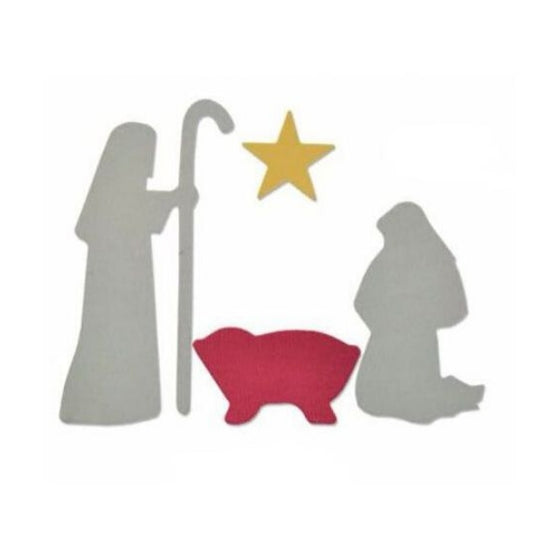 Personaggi del presepe disponibili in feltro 3 mm vari colori