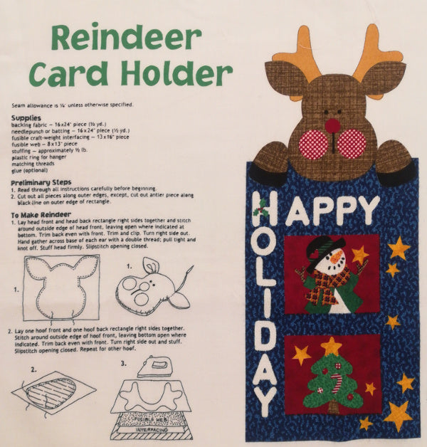 Reindeer Card Holder (pannello porta posta)