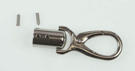 Moschettone per manico rotondo - D 12 mm