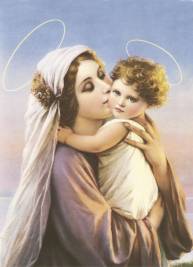 Carta Découpage Evasioni - Cod. S1244 - Madonna con Bambino