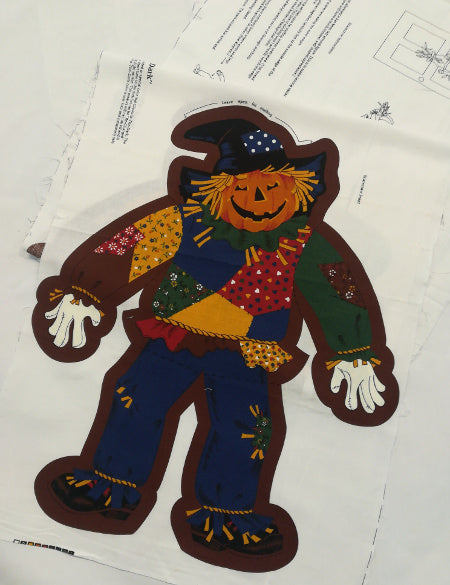 Pannello prestampato - Jack-o-Lantern Scarecrow (pupazzo imbottito)