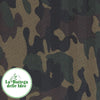 Tessuto Camouflage - Verde/Marrone