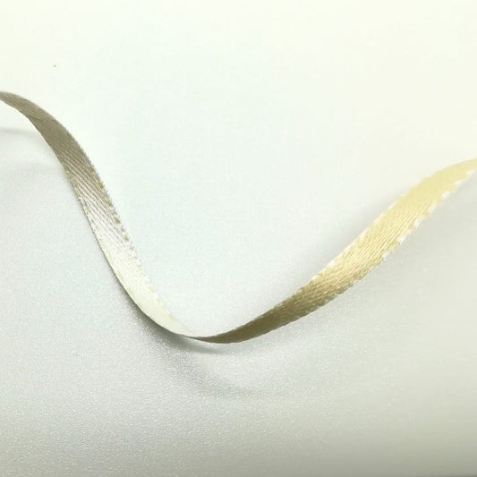 Nastro "Twist" doppio raso Beige - H 04 mm