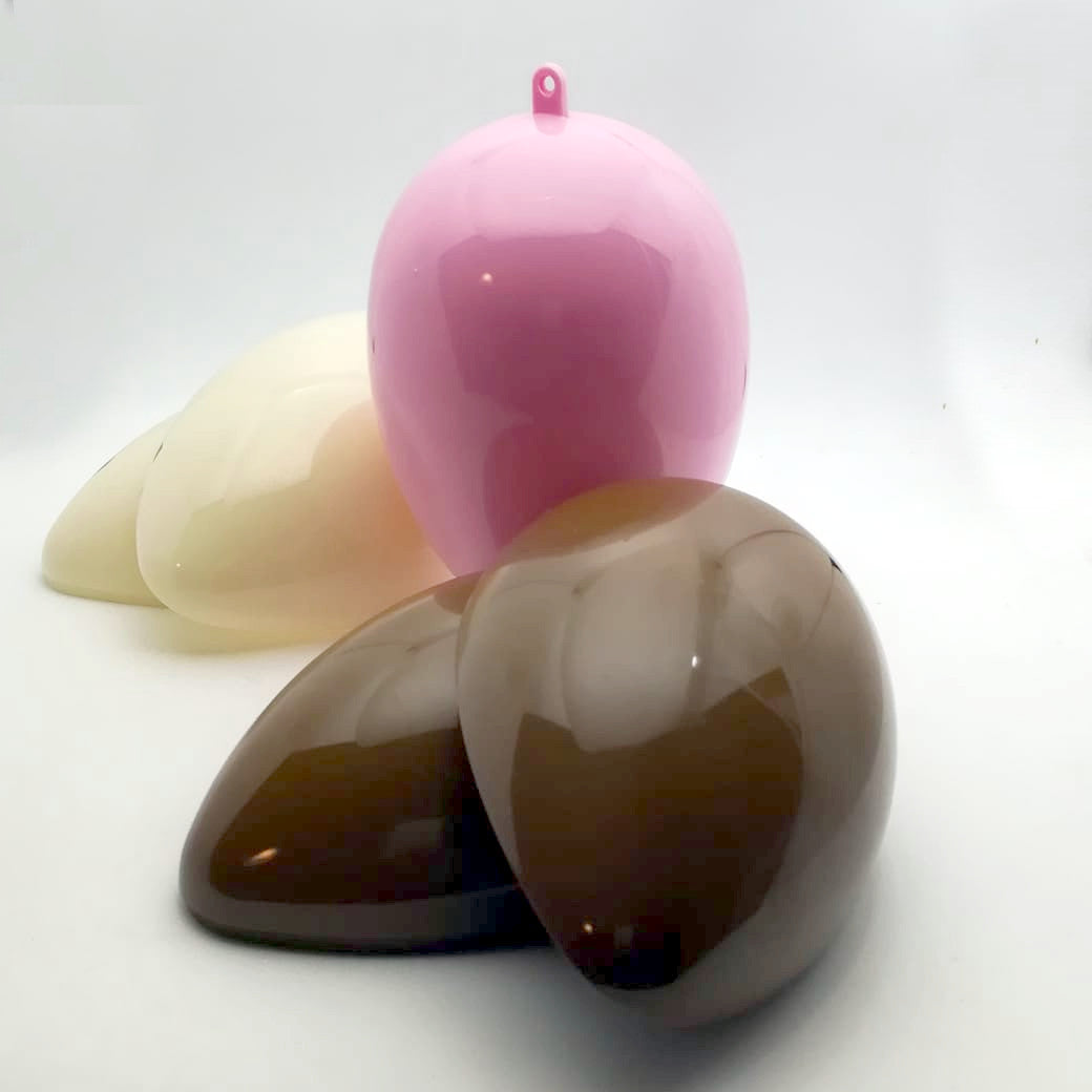 Uovo apribile in plastica 120 mm (3 colori)