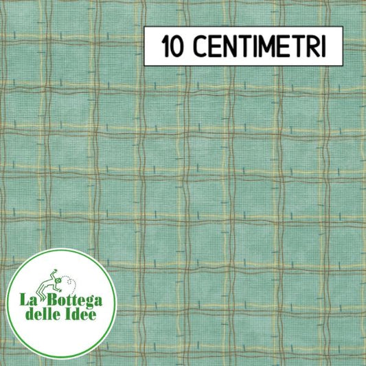 Fantasia "Griglia" - fondo Verde (var. 048)