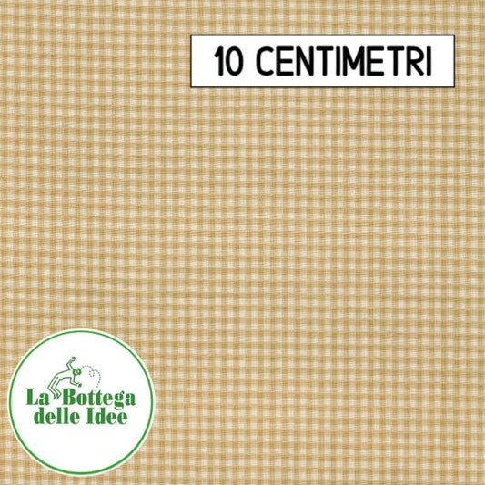 Quadretti Vichy Avorio/Beige (var. 060)